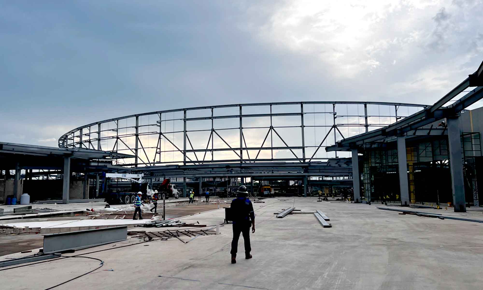 Estructura para hotel