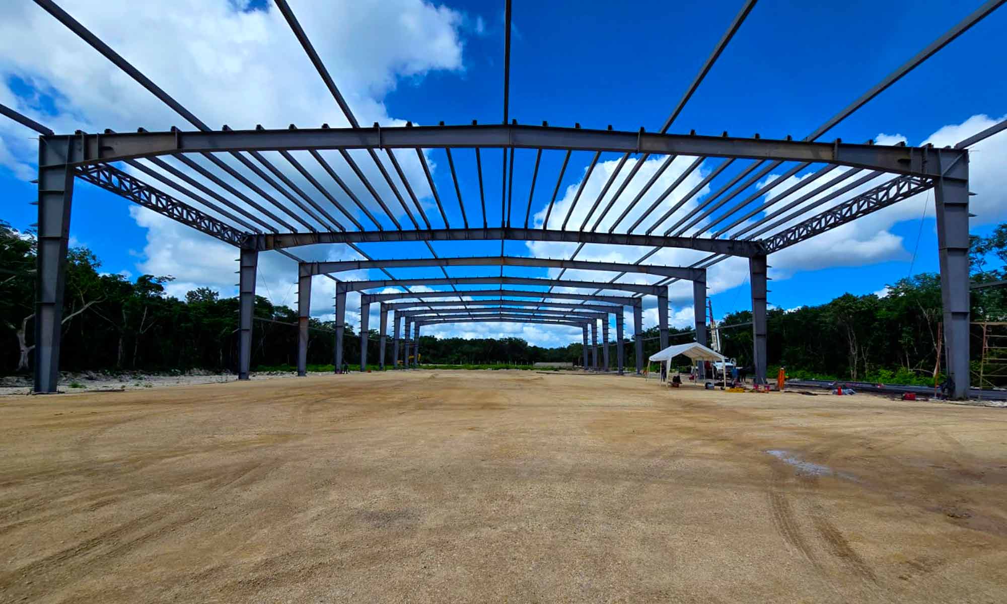 Estructura para hotel